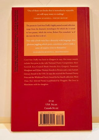 Libro Selling Manhattan Carol Ann Duffy