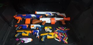 Pack Pistolas Nerf y Accesorios