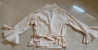 Blusa Flamenca Beige/Blanca