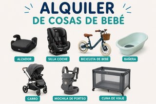 Alquiler de cosas para bebé