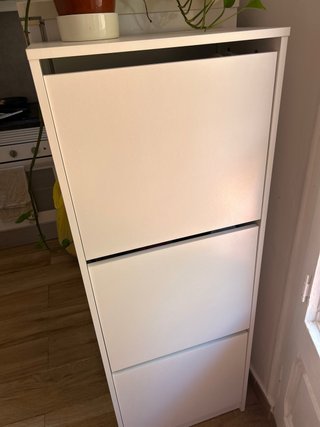 Zapatero Blanco Ikea 3 Puertas