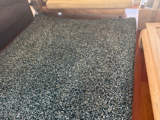 Alfombra pelo 270x200 cm multicolor