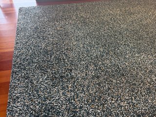 Alfombra pelo 270x200 cm multicolor