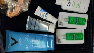 Pochette 9 minisize viso e corpo CeraVe, Filorga,