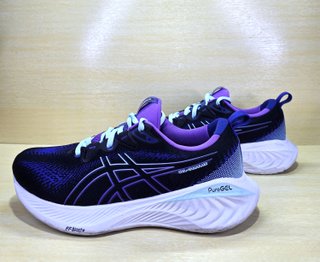 Zapatillas Asics Gel-Cumulus 25 Negras/Moradas
