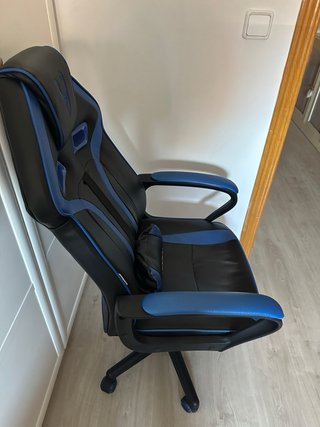 Silla Gamer Stinger Negra y Azul