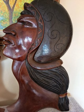 Pareja Tallas Madera Indígena