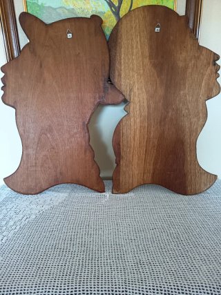 Pareja Tallas Madera Indígena