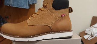 Botas originales Levi's Beige/Marrón Nuevas