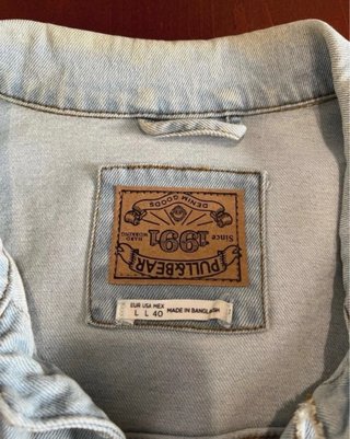 Chaqueta tejana vaquera