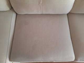 Sofá modular beige tela