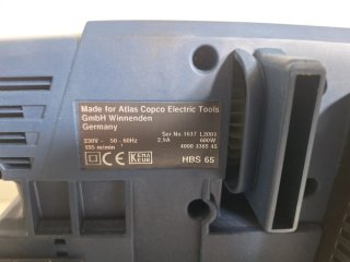 Lijadora de banda AEG HBS 65