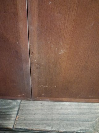 Espejo Barbería Antiguo 3 Cuerpos Madera