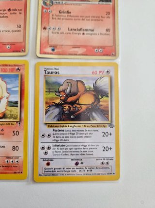 Lotto carte Pokemon Vintage Vari Set