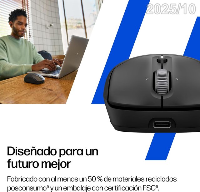 HP Raton Inalambrico 700 Bluetooth/USB Recargable