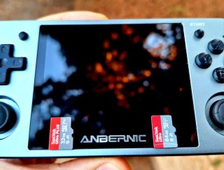 Anbernic RG350M Gris