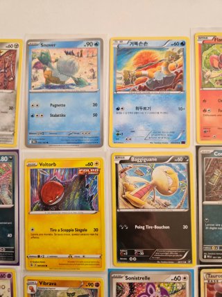 Lotto Carte Pokemon Komiya Vari Set Lingue