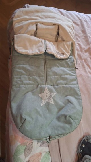Manoplas y saco para carrito de bebé