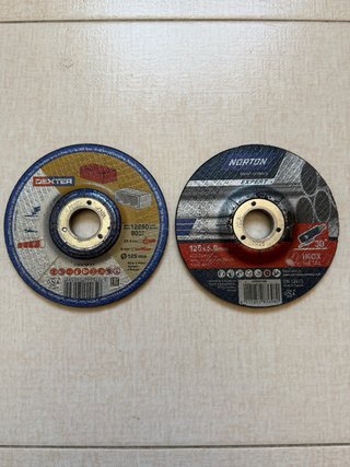 2 discos radial 125x6mm