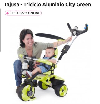 Triciclo Evolutivo Injusa City Green