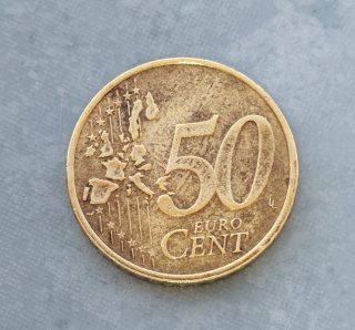 2 Monedas Euro Raras: 50 y 20 Cent