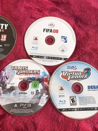 Pack 5 Juegos PS3: Call of Duty, FIFA, Transformer