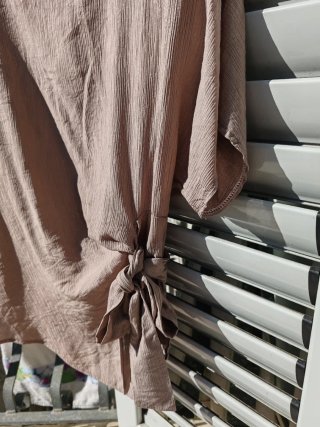Blusa NEW COLLECTION beige taglia unica