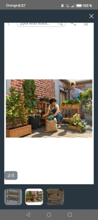 Tavolo da giardino in legno nuovo