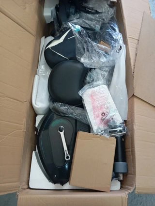 Bicicleta estática plegable DrumFit X-Bike 3000