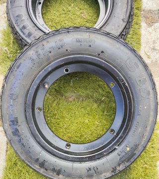 Juego Llantas Vespa/LML SIP 3.50-10 + goma Micheli