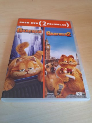 Pack 2 Películas Garfield DVD Español