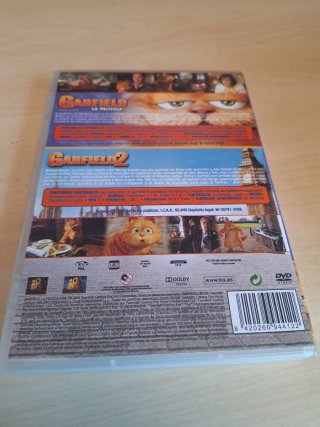 Pack 2 Películas Garfield DVD Español