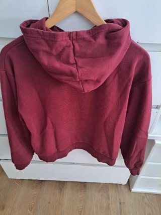 Sudadera Stradivarius Granate Capucha XS
