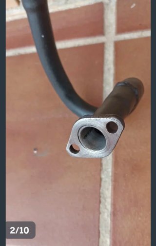 Tubo de escape Vespino Original.