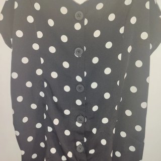 Mono negro lunares Lefties talla S