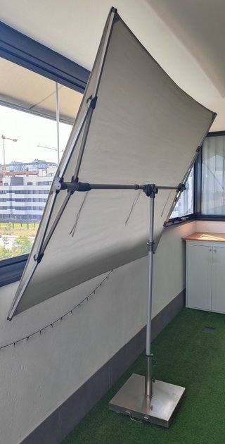 Parasol Suncomfort Flex Roof + Base parasol Altea