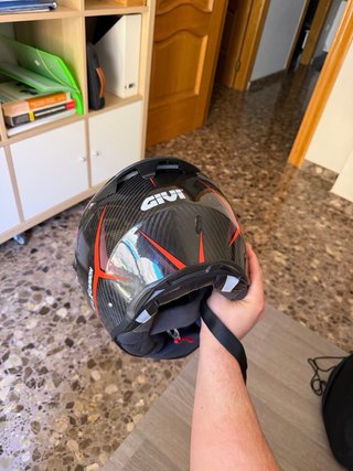 Casco GIVI HPS 40.5 X-Carbon naranja