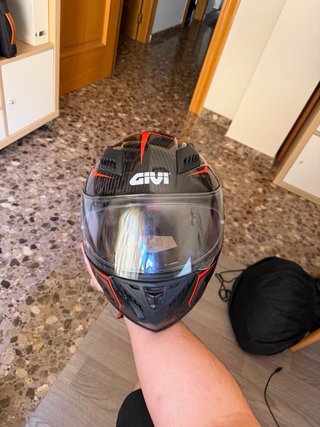 Casco GIVI HPS 40.5 X-Carbon naranja