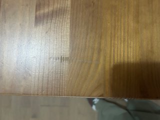 Mesa de comedor de madera maciza