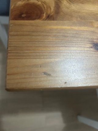Mesa de comedor de madera maciza