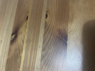 Mesa de comedor de madera maciza