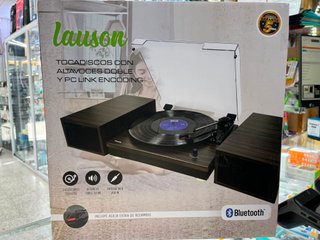 Giradischi Bluetooth con doppio altoparlante