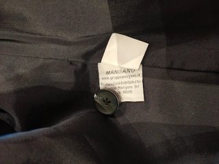 Cappotto lana uomo Mangano nero