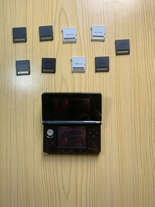 Nintendo 3DS Negra + 9 Juegos