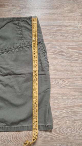 Falda mini H&M verde