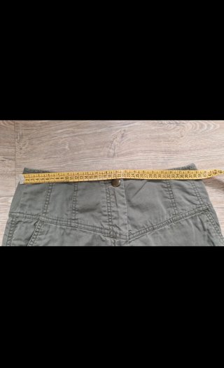 Falda mini H&M verde