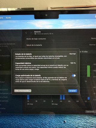 MacBook Air 2025 M4 13 pulgadas media noche