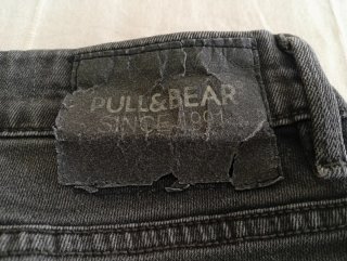 Pull&Bear skinny jeans negros