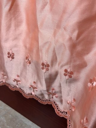 Colcha/Edredón Satinado Naranja/Rosa Años 90