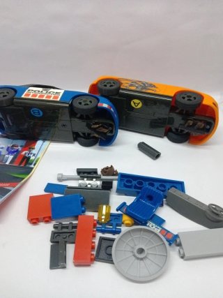 2coches Scalextric compac Lego + accesorios